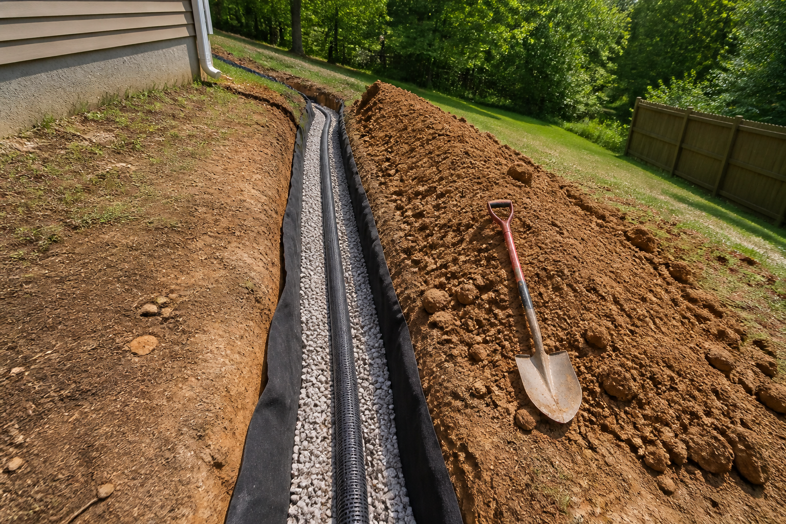 Drainage & Grading by LT Lawns & Landscaping in Overland Park, KS
